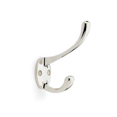 AW772PN Heavy Duty Hat & Coat Hook Polished Nickel