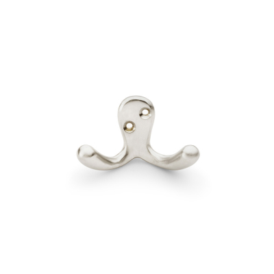 AW773SN Victorian Double Robe Hook Satin Nickel