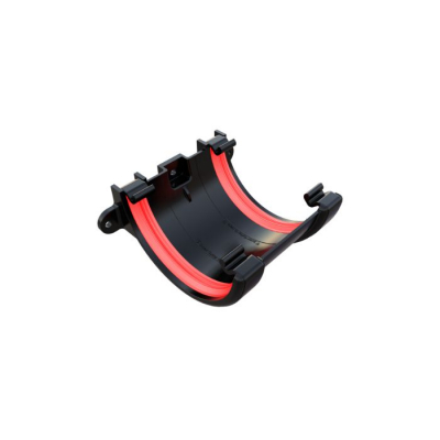 Freeflow Round Union Bracket - Black