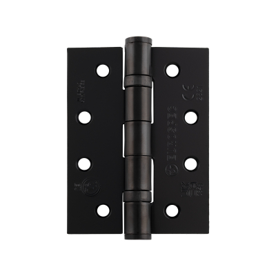 EUROSPEC HIN1433/11MB GRADE 11 BALL BEARING HINGE102X76 MATT BLACK PAIR