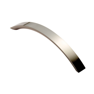Curved Convex Grip Handle FTD270ASN SATIN NICKEL