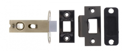 Status Mortice Latch 2.5 Black Nickel