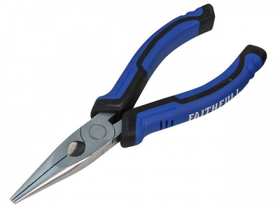 FAITHFULL LONG NOSE PLIER FAIPLLN612N 165mm/6 1/2Inch