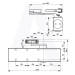 DORMAKABA TS73V Size 2-4 Overhead Door Closer Silver DORMAKABA TS73V Size 2-4 Overhead Door Closer Silver