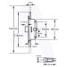 ERA AUBI SARACEN WINDOW GEARBOX 20mm BACKSET ERA AUBI SARACEN WINDOW GEARBOX 20mm BACKSET