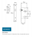 EUROSPEC EASI-T CONTRACT DIN EUROPROFIL NIGHTLATCH DLE7255NL/SSS