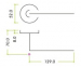 STAINLESS STEEL LEVER ON ROUND ROSE ZCS170SS STAINLESS STEEL LEVER ON ROUND ROSE ZCS170SS