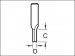 Trend Two Flute Straight Cutter 3/1 1/4Inch TCT Trend Two Flute Straight Cutter 3/1 1/4Inch TCT