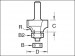 TREND BEARING GUIDED OVOLO & ROUND OVER 6.3mm C076 1/4Inch TC TREND BEARING GUIDED OVOLO & ROUND OVER 6.3mm C076 1/4Inch TC