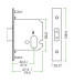 Zoo Hardware ZUKD Oval Profile Deadlock