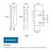 Eurospec Easi-T Architectural Bathroom Lock