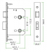 Zoo Hardware ZUKB Architectural Bathroom Lock