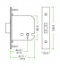 Zoo Hardware ZUKD 5 Lever Dead Lock