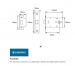 Eurospec Flat Latch